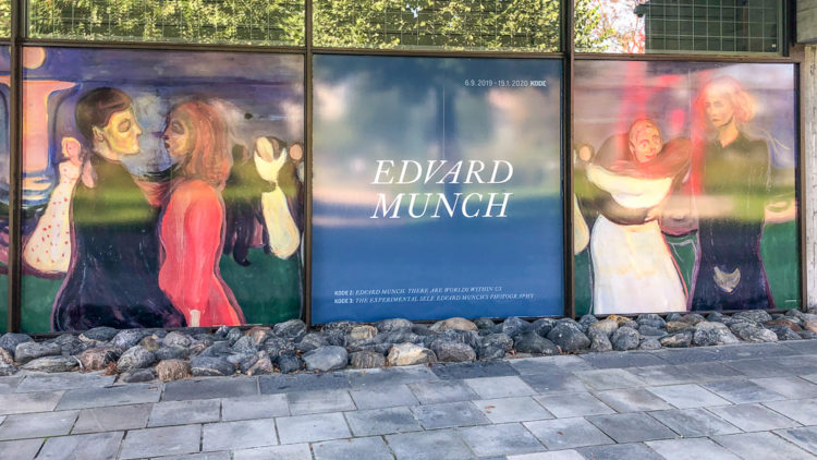 Bergen Norge - Edvard Munch utstilling på KODE