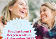 Søndagsåpent i Bergen Julen 2022 (desember) Bergen Norge - Søndagsåpent i Bergen Julen 2022