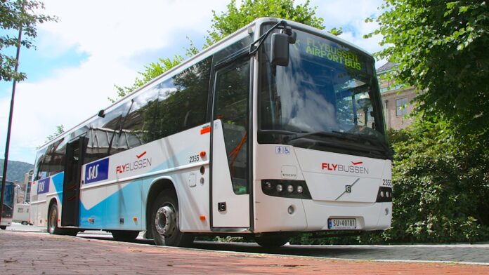 Reise til Bergen - Flybussen i Bergen