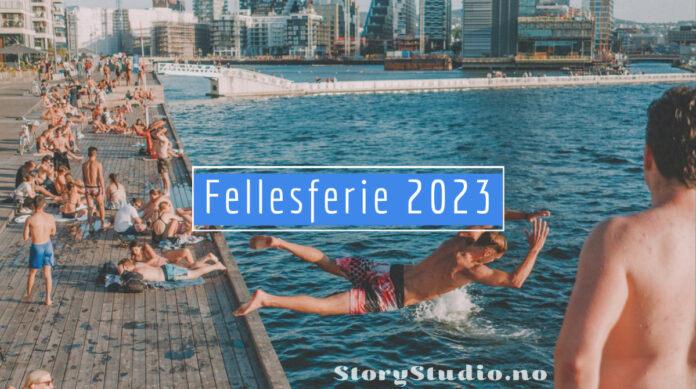 Fellesferie 2023 i Norge