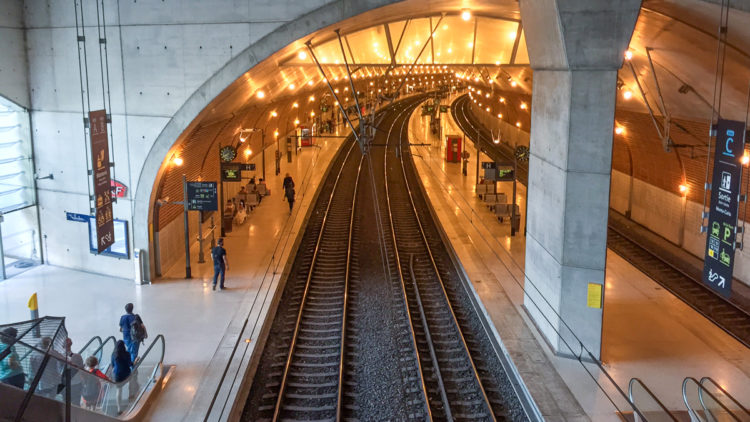 Turistavisen Monaco - Gare de Monaco - Togstasjonen i Monaco